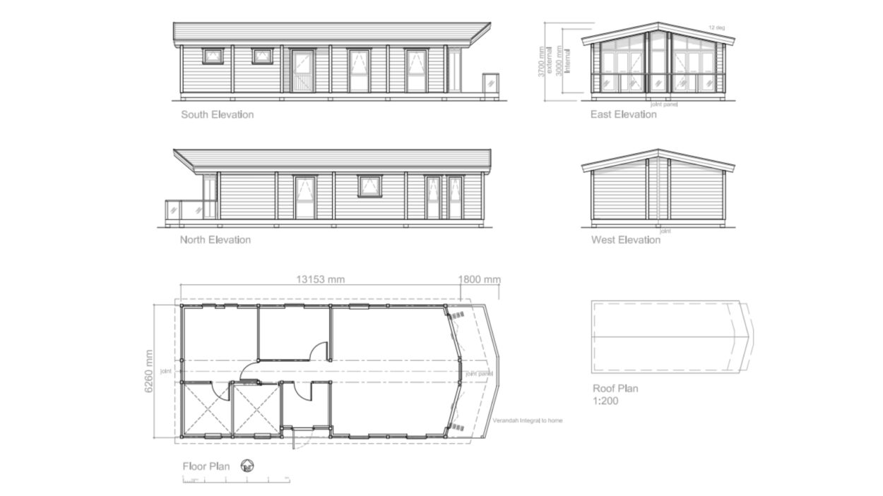 Stavanger Floor Plan and Elevations 1