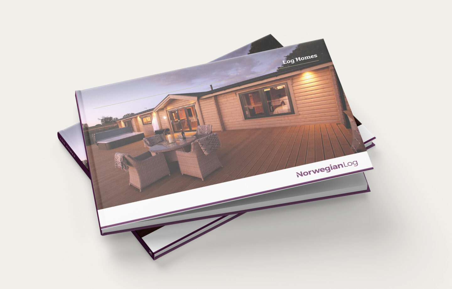 Norlog brochure mockup 2020 cover