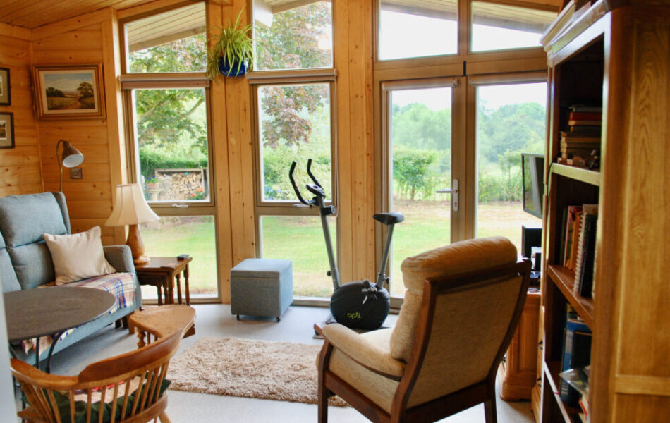 Granny Annexe Living Room Garden