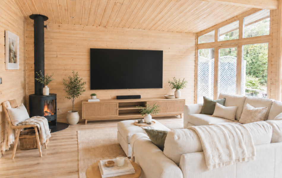 Scandinavian minimalist living room design