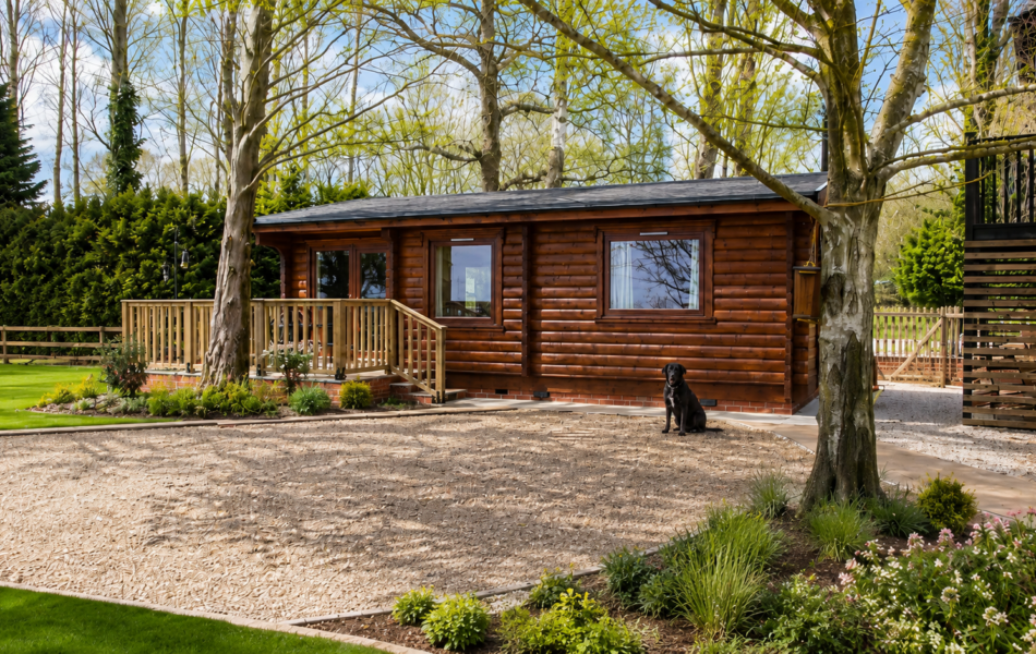 Serene countryside cabin with garden