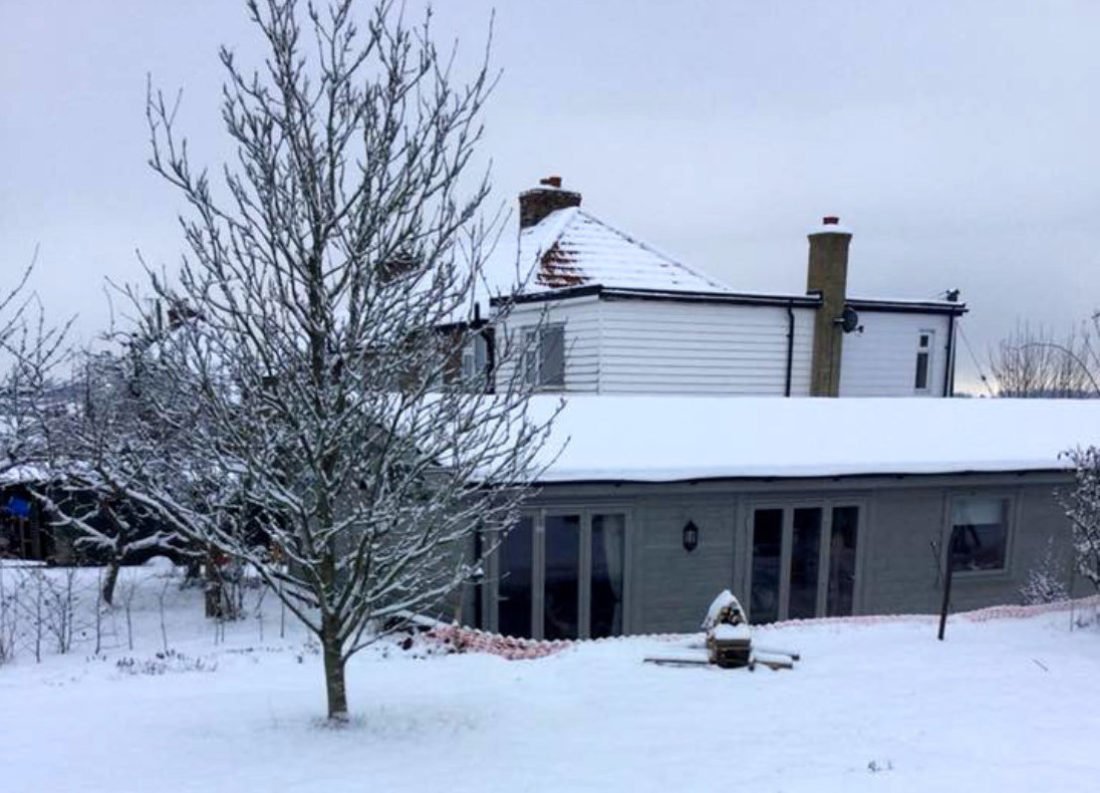 Canterbury Cabin Snow