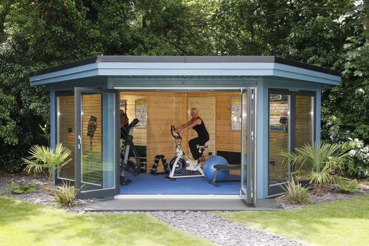 home gym uneven floor