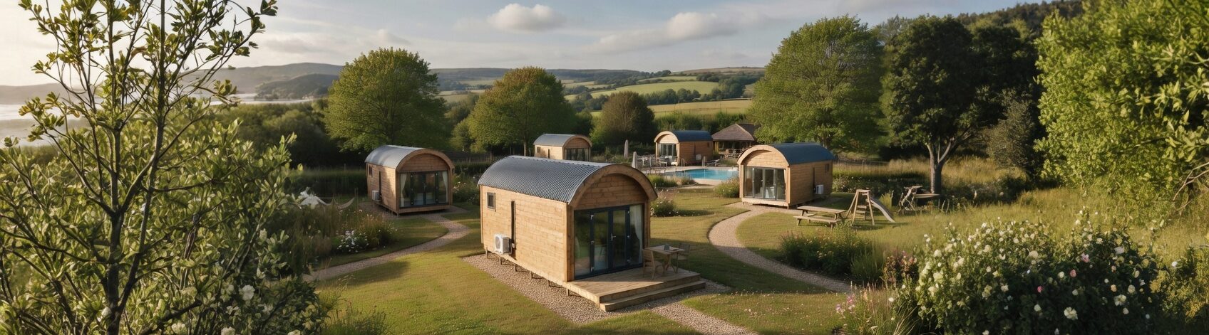 New Glamping Pod Hero Banner