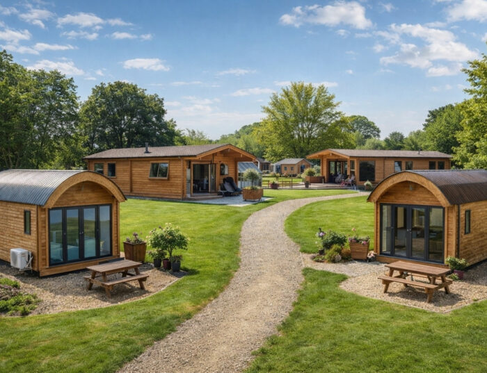 Hero Banner Aurora and Cabins