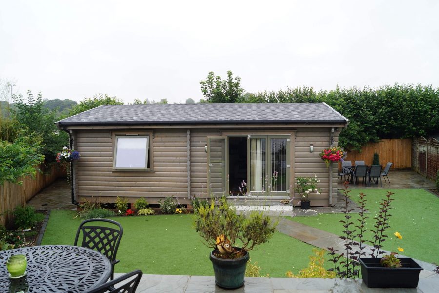 Buckinghamshire Granny Annex Case Study Norwegian Log