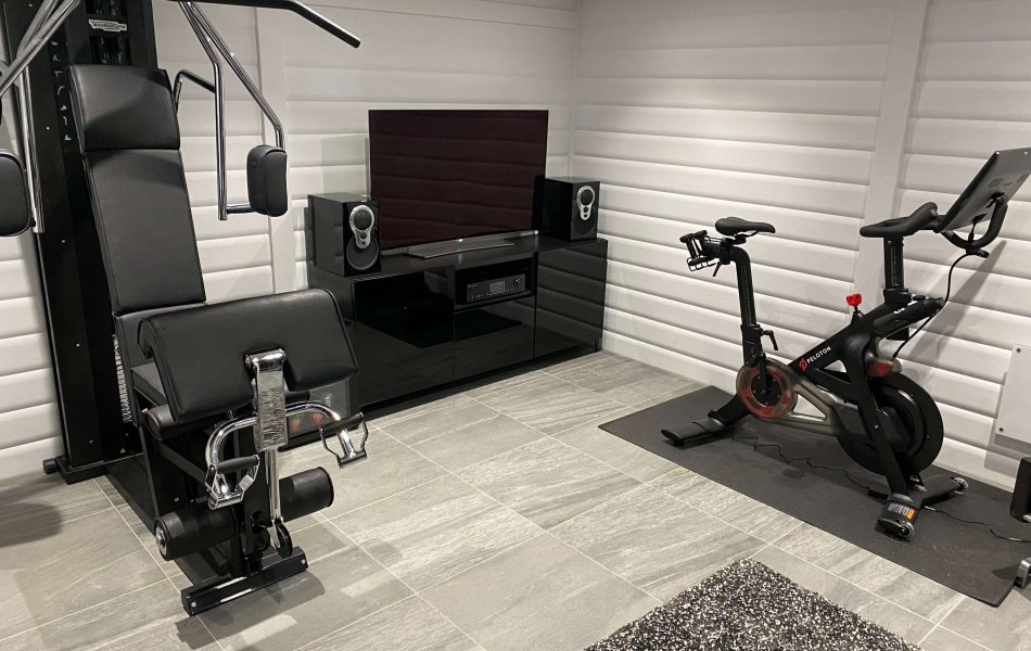 Garden gym interior